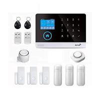 PG-103 Wireless GSM Allarme Con Metal Detector Finestra Porta Sensore Smart Home Kit di Allarme di Sicurezza for TUYA APP per Ville e Magazzini(GSM-Set C)