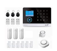 PG-103 Wireless GSM Allarme Con Metal Detector Finestra Porta Sensore Smart Home Kit di Allarme di Sicurezza for TUYA APP per Ville e Magazzini(GSM-Set E)