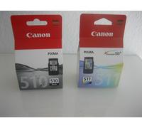 PG-510 + CL-511 DUOPACK Nero + Colore CANON PIXMA MP240 MP-495 MX410 MX360