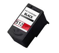 PG-512 Nero 18ML Cartuccia Inkjet Compatibile con Canon PIXMA MP240,MP260,MP480,