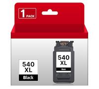 RUDGUZ PG-540XL 540 XL Nero Cartucce d'inchiostro Sostituzione per Canon PG 540 XL per Canon per Pixma MG3650s TS5150 TS5151 MG3550 MG4250 MG3600 MG3250 MG3150 MG2250 MX475 MG3650 MX395 (1 Nero)