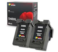 PG-540XL cartuccia d'inchiostro nero ad alta resa per Canon Pixma MG2470 MG2570 MX375 MG2270 TS2140 TS3150 TR4550 TR5150 TR5250 MG3250 MG4250 MG4150 TR395 TS318 0 TR43. 5 TS3250 MG2140 MG2150 MG2250