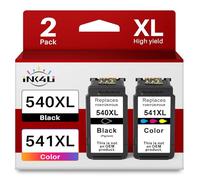 PG-540XL CL-541XL Cartucce Compatibili per Cartucce canon 540 541 XL PG540 e CL541 per Pixma TS5150 TS5151 TS5100 MG3650 MG3650S MG3600 MG4250 MX475 MX395 MX535(Nero e Colore)