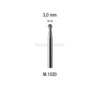PG MINI M.1520 Fresa carburo tugsteno sfera 3mm