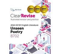 PG Online ClearRevise AQA GCSE English Literature: Unseen poetry (Tascabile)