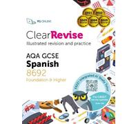 PG Online ClearRevise AQA GCSE Spanish 8692 (Tascabile)