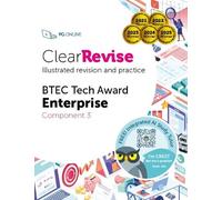 PG Online ClearRevise BTEC Tech Award Enterprise Component 3 (Tascabile)