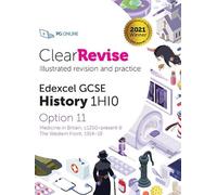 PG Online ClearRevise Edexcel GCSE History 1HI0 Medicine in Britain (Tascabile)