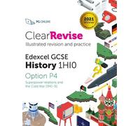 PG Online ClearRevise Edexcel GCSE History 1HI0 Superpower relations (Tascabile)