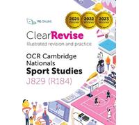 PG Online Ltd ClearRevise OCR Cambridge Nationals in Sport Studies L (Tascabile)