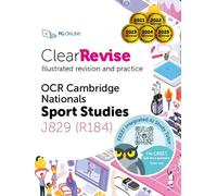 PG Online Ltd ClearRevise OCR Cambridge Nationals in Sport Studies L (Tascabile)
