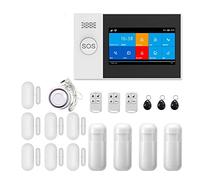 PG107 4,3 pollici di allarme sicurezza wifi GSM for il supporto for la casa Tuya App Chiamata /SMS Contorl remoto Installazione rapida(F-107..)