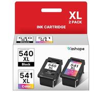 PG540XL CL541XL Multipack Cartucce 540XL 541XL PG540 CL541 Cartucce di ricambio compatibili per Canon Pixma TS5150 TS5151 MG3550 MG3600 MG3650 MG4200 MX475 MX530 (nero e colore, 2 confezioni)