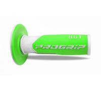 PG801 GRILLI OFF ROAD (22+25MM, LUNGHEZZA 115MM) BIANCO FLUO/VERDE (BICOMPONENTE