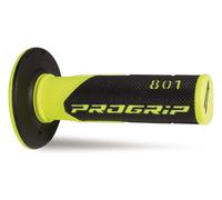 PG801 GRILLI OFF ROAD (22+25MM, LUNGHEZZA 115MM) GIALLO FLUO/NERO (BICOMPONENTE)
