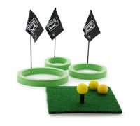 PGA, 3 Target Chipping Gioco Unisex, Caviale, Taglia Unica