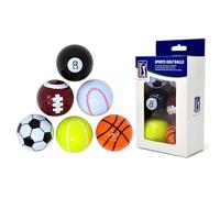 PGA Tour Palline da Golf Multi-Sport, 6 Pezzi, Multicolore