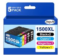 PGI-1500XL Cartucce d'inchiostro Compatibile con Canon PGI-1500 1500XL per Canon Maxify MB2350 MB2750 MB2150 MB2755 MB2155 MB2050 MB2300 (2 Nero, 1 Ciano, 1 Magenta, 1 Giallo)