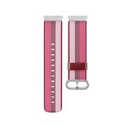 PGLVLZFGFN Braccialetto orologio in nylon weave cinturino da polso cinturino 22mm compatibile for Asus VivoWatch/compatibile for Zenwatch/compatibile for Zenwatch 2. Cinturino per orologio(Red)