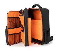 PGmoon Zaino per Consolle DJ Compatibile con Hercules DJControl Inpulse 200 MK2, RODECaster Pro II, Borsa per Mixer Audio per Microfoni, Cavi e Altre Apparecchiature per Podcast