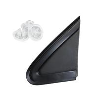 PGQSQVTXF 6Q0853273A 6Q085327 Esterno Ala Triangolo Copertura Specchietto Retrovisore Trim per VW per Polo 4 9N Berlina Vento 2006 2007-2010 (Black Left Side)