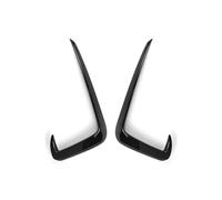 PGQSQVTXF Auto Spoiler Anteriore Fendinebbia Cornice Decorazione Fendinebbia Trim Lampada Esterna Accessorio Per A4 B9 2019 (Black)