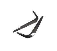 PGQSQVTXF Cromato Anteriore Fendinebbia Copertura Della Lampada Decorazione Strisce Esterno Fendinebbia Trim Per Serie 5 G30 530liM 2018-2020 (fibra di carbonio)