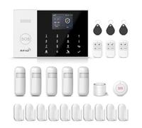 [PGST][A105F-EU-F][Sistemi di allarme domestico][2025][WiFi/4G 120dB][Cert. CE EN50131][Kit 24 Pezzi][Nessun Canone Mensile][Compatibile con Alexa]
