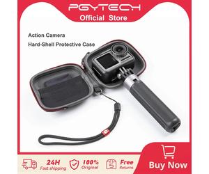 PGYTECH Action Camera custodia protettiva rigida borsa portatile custodia da trasporto per GoPro/Osmo Action/XiaoYi Sports Camera Acces