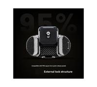 PGYTECH Beetle V2 Clip per Fotocamera Clip A Sgancio Rapido per Zaino per Fotografi per Arca-Swiss con Sistema SnapLock A