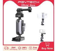 PGYTECH CapLock Action Camera Motor Bike casco supporto adesivo staffa mento per DJI POCKET 3 Osmo Action 4/3 Gopro12/11/10/9