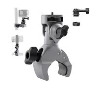 PGYTECH CapLock Morsetto Super Supporto Alluminio Staffa Manubrio Moto Bici | Morsetto a Granchio con Vite 1/4, per GoPro/DJI Osmo/Pocket/Insta360 Vlog Accessori, Sistema di Rilascio Rapido