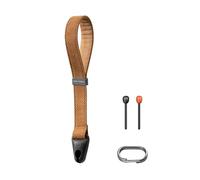 PGYTECH Cinghia da Polso per Fotocamera Cinghie Regolabili a Sgancio Rapido per Fotografi Cinghia da Polso per Fotocamera per DSLR/SLR/Sony/Nikon/Fuji/Canon (Marrone Terra)