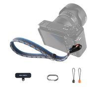PGYTECH Cinturino da polso sottile per fotocamera, regolabile, a sgancio rapido, compatibile con fotocamere istantanee compatte mirrorless, cinghia da polso per fotocamera per smartphone Sony/Canon