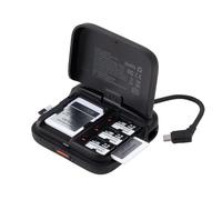 PGYTECH CreateMate Mini Lettore Schede SD/Micro SD, USB 3.1 Velocità, Nero