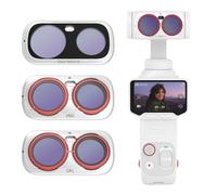 PGYTECH Creator Filter Set per Insta360 Luna Ultra, CPL VND Black Mist 1/4 | Controllo riflessi CPL, Regolazione VND 3-7 stop, Diffusione Black Mist 1/4, Vetro ottico, Installazione magnetica
