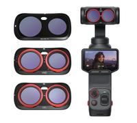 PGYTECH Creator Filter Set per Insta360 Luna Ultra, CPL VND Black Mist 1/4 | Controllo riflessi CPL, Regolazione VND 3-7 stop, Diffusione Black Mist 1/4, Vetro ottico, Installazione magnetica