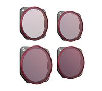PGYTECH DJI Mavic 3 ND-PL 8/16/32/64 Set di filtri polarizzatori a densità neutra (professionali), impermeabili e oleosi (P-26A-034)