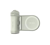 PGYTECH MagCam Phone Grip Kit, Impugnatura per Telefono 3-in-1 con Ricarica Wireless Magnetica MagSafe/Telecomando Bluetooth Staccabile per iPhone/Android, Supporto per Telefono (Verde Menta)