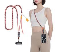 PGYTECH LinkGo Tracolla Fotografica per Smartphone, Cinturino in Nylon Regolabile, con Perla a Sgancio Rapido e Panno di Pulizia, Compatibile con iPhone, Android e Altri Smartphone