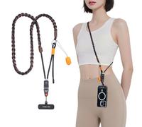 PGYTECH LinkGo Tracolla Fotografica per Smartphone, Cinturino in Nylon Regolabile, con Perla a Sgancio Rapido e Panno di Pulizia, Compatibile con iPhone, Android e Altri Smartphone
