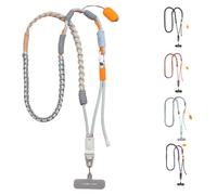 PGYTECH LinkGo Tracolla Fotografica per Smartphone, Cinturino in Nylon Regolabile, con Perla a Sgancio Rapido e Panno di Pulizia, Compatibile con iPhone, Android e Altri Smartphone
