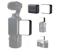 PGYTECH Luce Magnetica Tascabile per DJI Osmo Pocket 3/4/4P/Xtra Muse, Mini Luce Video LED con Attacco Freddo, Illuminazione Vlog Portatile da 30g con 3 Temperature di Colore