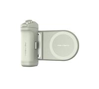 PGYTECH MagCam Phone Grip Kit, Impugnatura per Telefono 3-in-1 con Ricarica Wireless Magnetica MagSafe/Telecomando Bluetooth Staccabile per iPhone/Android, Supporto per Telefono (Verde Menta)