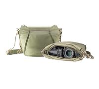 PGYTECH OneGo Rope Strap Borsa Fotografica - Borsa a Tracolla Multifunzionale per Fotografi Urbani, Borsa Fotografica Compatta compatibile con Sony/Canon/Nikon/Fotocamere Mirrorless, Verde