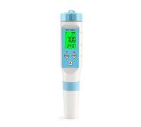 PH EC TDS TEMP Misuratore di salinità Tester digitale della qualità dell'acqua potabile Monitor online intelligente Controllo APP for piscina dell'acquario(PH EC Temp)