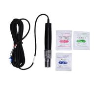 pH Electrode Probe, Industrial Sensor with Temperature Compensation