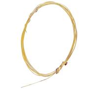 PH PandaHall 1 Bundle 925 Argento Sterling Filo Dorato 26 Gauge Filo Metallo Artigianato Filo Flessibile Artistico Floreale Gioielli Filo per Perline per Collana Bracciale Gioielli Perline Scultura
