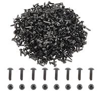 PH PandaHall 1000pz Mini Fermagli per Fermagli Fermagli In Metallo Nero Fermacarte In Ferro per Scrapbooking Fermagli Pastello per Lavoretti con La Carta Progetti Scolastici Fai Da Te 4.5x8mm