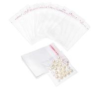 PH PandaHall 1400 Bustine in Plastica Trasparente Bustine Trasparenti Richiudibili con Adesivo, 5x7cm Sacchettini Piccoli di Plastica per Orecchini Perline Gioielli e Confettata